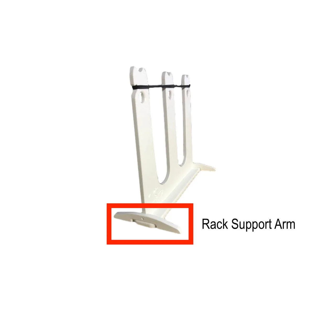 Surfboard Rack for Docks and Piers | Marine Grade