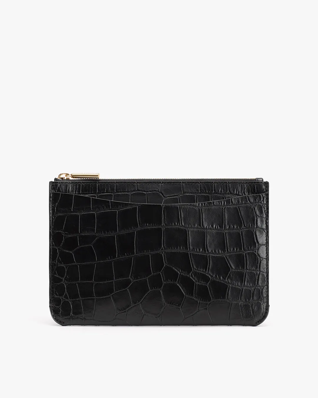 System Zipper Pouch (Croco)