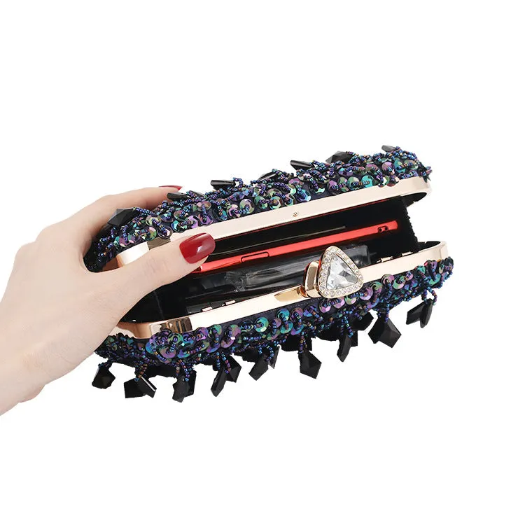 The Gabriela Sequin Clutch Purse - Multiple Colors