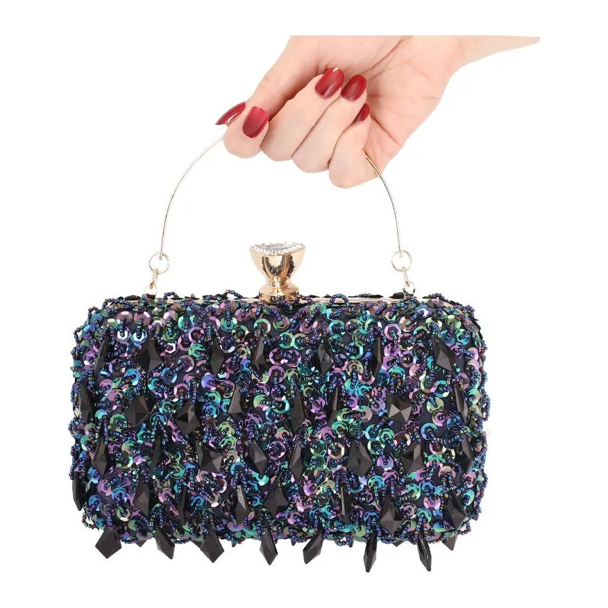 The Gabriela Sequin Clutch Purse - Multiple Colors