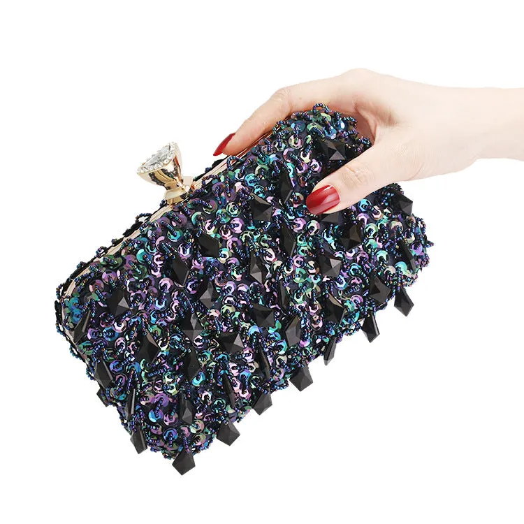 The Gabriela Sequin Clutch Purse - Multiple Colors