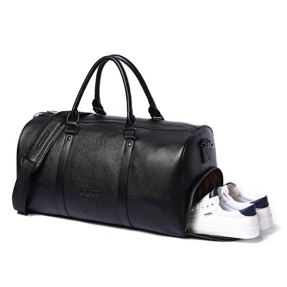 Vixen Fitness Must-Have: Leather Gym Duffel Bag